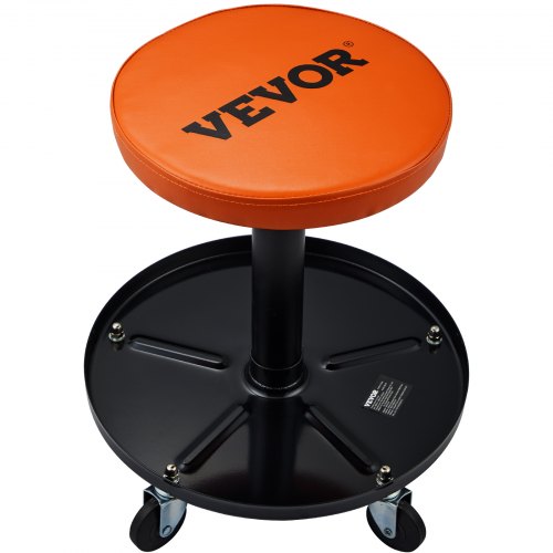 VEVOR verstellbarer Mechaniker-Rollhocker, Werkzeugablage für Werkstatt, Garage