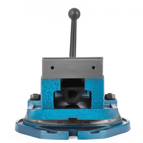 VEVOR Schraubzwingen-Schraubstock 100 mm, Tischschraubstock 100 mm, Bench Clamps 16 kg, Metall Professionelle Gusseisen Schraubstock für Säulenbohrer Breite Backen