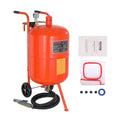 VEVOR Mobiles Sandstrahlgerät 75,7 L Sandstrahlanlage ca. 244 cm Arbeitsschlauch Sandstrahler 60–110 PSI Arbeitsdruck ideal zum Entfernen von Rost, Farbe, Flecken und das Polieren großer Flächen