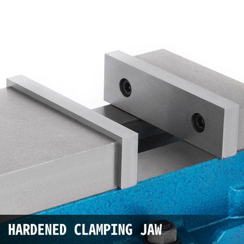 VEVOR Schraubzwingen-Schraubstock 100 mm, Tischschraubstock 100 mm, Bench Clamps 16 kg, Metall Professionelle Gusseisen Schraubstock für Säulenbohrer Breite Backen