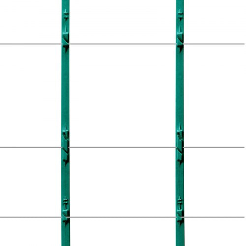 VEVOR 500m Weidezaundraht Aluminium Alu Draht Weidedraht Weidezaun 45kg Zugkraft