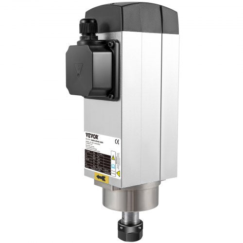 VEVOR Spindelmotor CNC Spindelmotor Luftgekühlte 3 kW, Luftkühlung Spindelmotor 220 V Luftgekühlter Motor für CNC Spannzangenfutter 18000 U/min Luftgekühlter Spindelmotor Windgekühlt