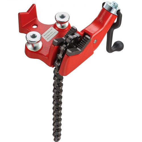 Schraub-Kettenschraubstock für 1/2'' bis 6'' Rohr-Schraubstock mit Kurbelgriff