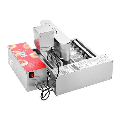 VEVOR Kommerzielle Automatische Donut Maschine Maker 6 Reihen 360 Stk./h