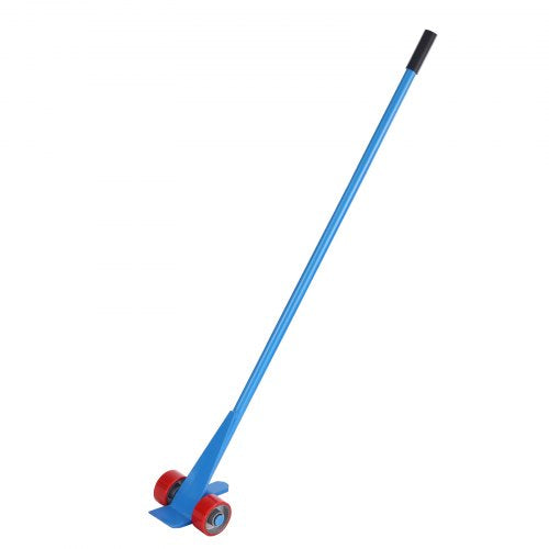 VEVOR Hebelstangen mit Rollen 152,4cm Palettenbrecher 4 Tonnen Tragfähigkeit Brechstangen Q235 Kohlenstoffstahl Abbruch-&amp; Hebelstange Lattenheber inkl.Handschuhe