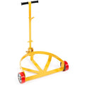 VEVOR Fassroller mit Griff Transportroller Rollbrett 250L Fass-Trolley Ø 620 mm Geeignet zum Transport von Fass bis zu einem Gewicht von 544kg Fasswagen mit 1 Universalrad &amp; 2 Richtungsräder