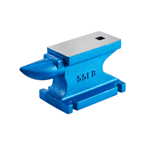 VEVOR Einzelhorn-Amboss 25kg Gusseisen-Amboss, hält schweren Schlägen stand, robuster Rundhorn-Amboss, Schmiedewerkzeug für Juweliere und Metallschmiede, Schmiedewerkzeuge und -ausrüstung