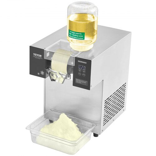 VEVOR Kommerzielle Schneeflocken-Eismaschine 180kg/24h Eis Rasierer Edelstahl